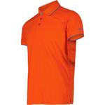 Polo man поло Cmp, цвет tango - фото 3