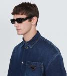 Symbole прямоугольные солнцезащитные очки Prada - фото 2