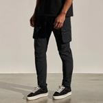 Брюки карго с кулиской по низу REPRESENT, черный - фото 5