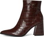 Ботинки GUESS Women's Luseray, Dark Brown Croco - фото 4