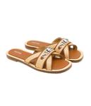 Шлепанцы Michael Kors TIFFANIE, коричневый - фото 3