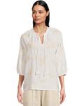 Блуза Johnny Was Koleen Blouse, белый - фото