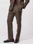 Pasmore Herringbone брюки из шерсти Aubin, Green - фото 2