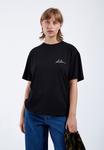 Футболка Dr.Denim BACE TEE, Black Small Script/Black - фото 2