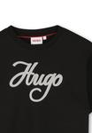 Футболка HUGO Kids SHORT SLEEVES, Black - фото 4