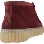 Кроссовки Clarks модель Torhill Hi цвет бордовый - фото 3