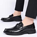 Лоферы мужские черный Gzz - фото 6