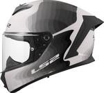 Шлем LS2 ff820 rapid iii flow, White/Gray - фото 10