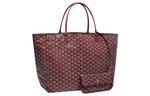 GOYARD Сумка-тоут, Burgundy - фото