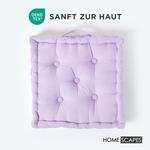 Подушка Homescapes сирень, 40/40/8 см - фото 3