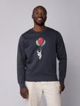 Свитер Watapparel Sweatshirt Little Balloon Astronaut, антрацит - фото 2