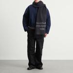 Новый шарф Venus 1996 Acne Studios, черно-белый - фото 4