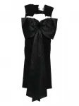 Платье с бантом Dorothee Schumacher, черный - фото 2