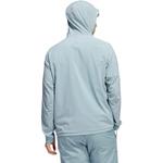 Толстовка Men's adidas Solid Color Logo Drawstring Blue, синий - фото 3