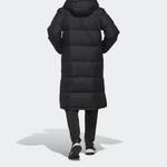 Пуховик Adidas 3-Stripes Long, черный - фото 4