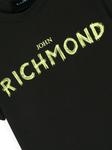John Richmond Junior футболка с логотипом, черный - фото 3