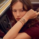 Часы Macy Petite Gold Burgundy Burker - фото 4