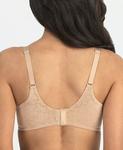 Жаккардовый бюстгальтер минимайзер на косточках Jacqueline, 7018 Dominique, бежевый - фото 2