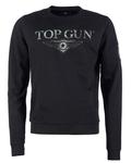 Свитер TOP GUN Sweatshirt, черный - фото