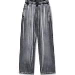 T By Track брюки стираные feather Alexander Wang, серо-белый - фото 3