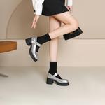 Ботильоны женские Josiny, цвет Silver/Black - фото 15