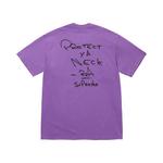 Футболка Supreme x Wu-Tang Clan Rza Tee 'Purple' - фото 2