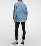 Джинсовая куртка гриззо KHAITE, синий - фото 3