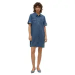 Платье Vero Moda Jennie short sleeve short, синий - фото 5