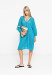 Платье PARFOIS OURIGO DRESS, Turquoise/Blue - фото 2