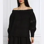 Свитер обычного кроя Karl Lagerfeld, черный - фото