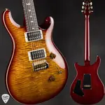 PRS Custom 24 - Темная вишневая с солнцезащитным эффектом - фото