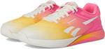 Кроссовки Reebok Nano X5, Chalk/Atomic Pink/Golden HazeSee Less - фото