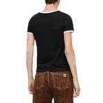 Футболка женская Loewe, черный / белый - фото 4