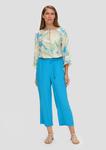 Широкие брюки s.Oliver BLACK LABEL, небесно-голубой - фото 5