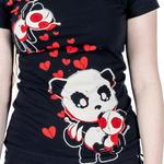 Футболка Killer Panda Voodoo Panda T-Shirt, черный - фото 3