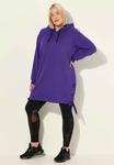 Толстовка LONGLINE UP Ulla Popken, фиолетовый - фото 5