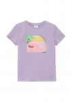 Футболка s.Oliver Shirt, сиреневый - фото