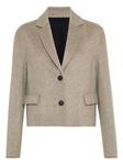 Brunello Cucinelli укороченный пиджак, нейтральный - фото