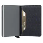 Кошелек Secrid Slimwallet Optical leather, черный - фото 4