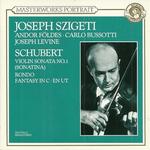 CD диск Schubert / Szigeti: Violin Sonata No 1 - фото