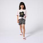 Джинсовые шорты с декором Marc Jacobs Kids, черный - фото 4