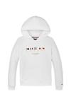 Детская хлопковая толстовка Tommy Hilfiger, белый - фото 2