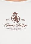 Футболка Tommy Hilfiger VARSITY CREST SLIM TEE, Ecru/Off-White - фото 6