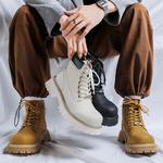 ZHENRAN Черные короткие ботинки мартин, цвет Black - фото 6