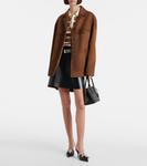 Кожаные мюли с логотипом Prada, Nero + Grezzo - фото 3