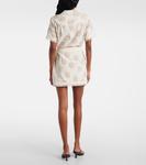 Юбка-саронг Bethany в горошек Simkhai, BEIGE WHT - фото 3