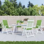 Подушка на стул Vidaxl, зеленый - фото 3