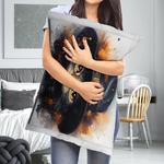 MaSiledy Чехол для подушки с котом в ведьминской шляпе, хэллоуин Pattern-9 - фото 6