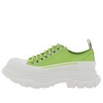 Кроссовки tread slick low lace up 'lime green white' Alexander Mcqueen, зеленый - фото