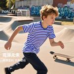 NAUTICA Футболка blue white stripes для подростков - фото 5